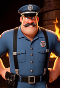 Fire Chief Kowalski