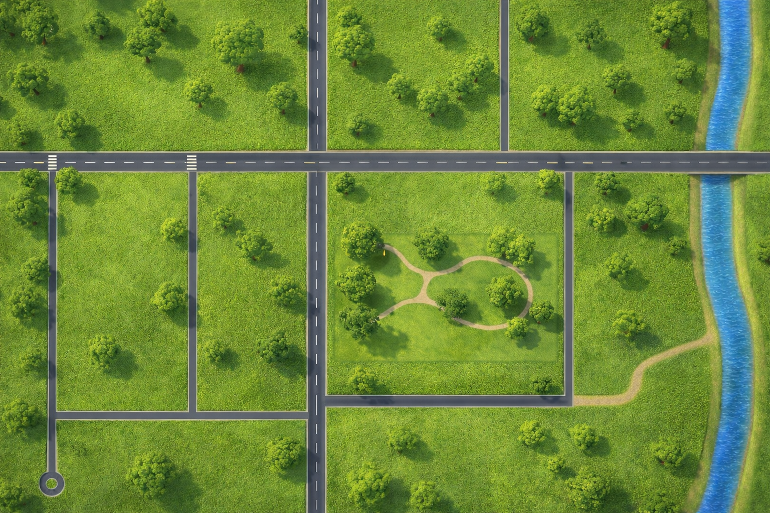 Plainview Aerial Map